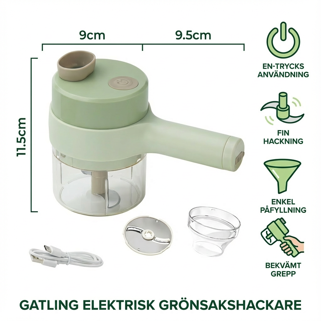 Elektrisk Grönsaksskärare