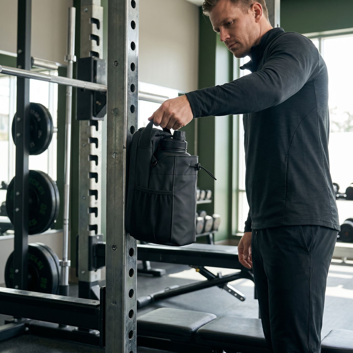 Magnetisk Vattenflaskhållarväska Med Starkt Grepp För Gym Och Aktiv Användning