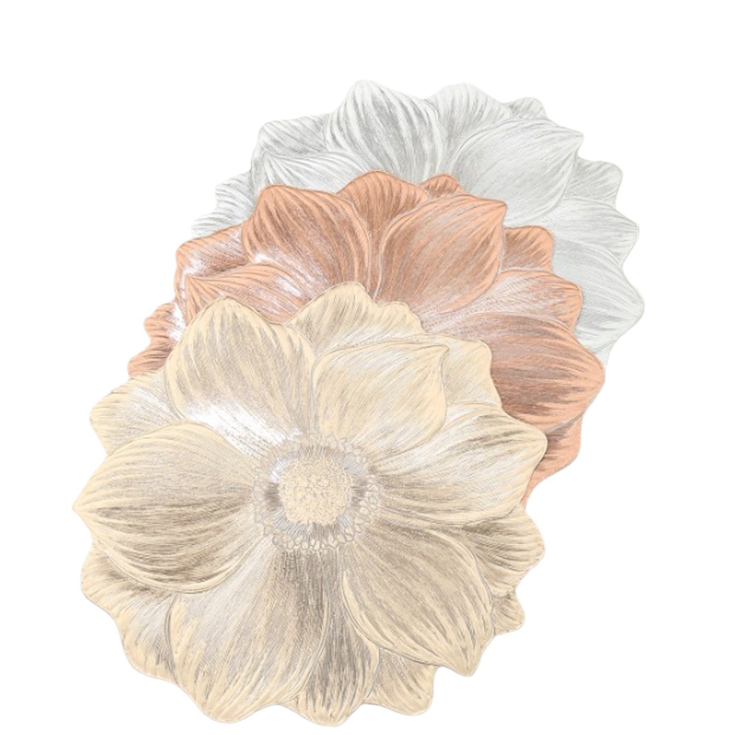 Kreativt Blommigt Bordset – Vattentätt och Oljeresistent