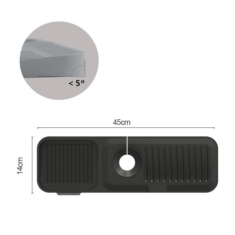 Silikon Stänkskydd Dräneringsmatta