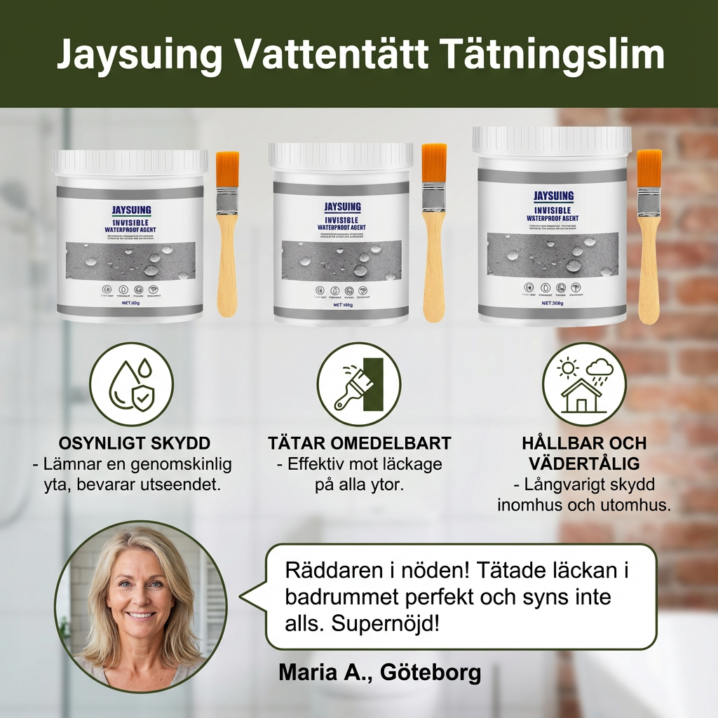 Vattentätt Antiläck Klarlackmedel