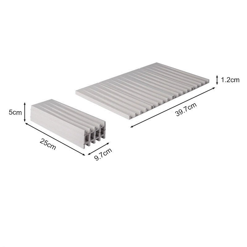 Hopfällbar Silikondroppmatta – Värmebeständig Design