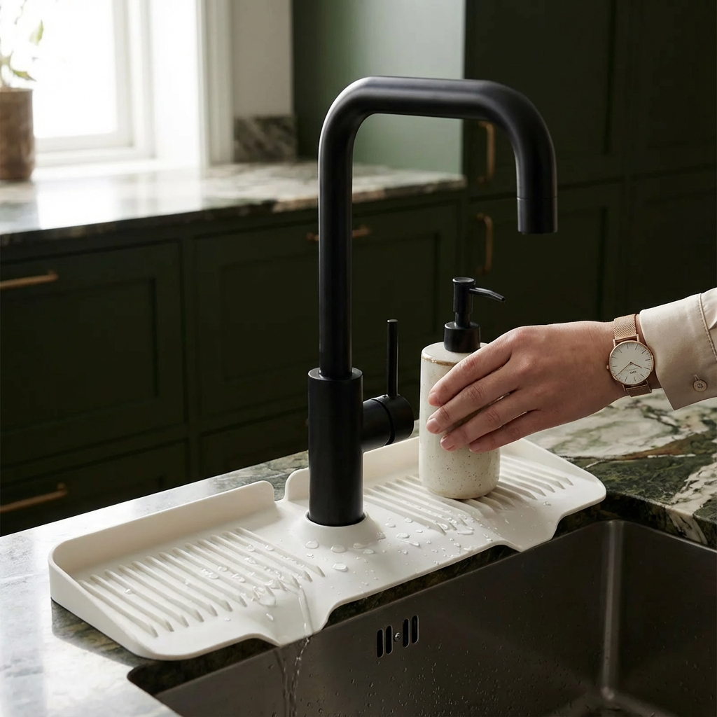 Silikon Stänkskydd Dräneringsmatta