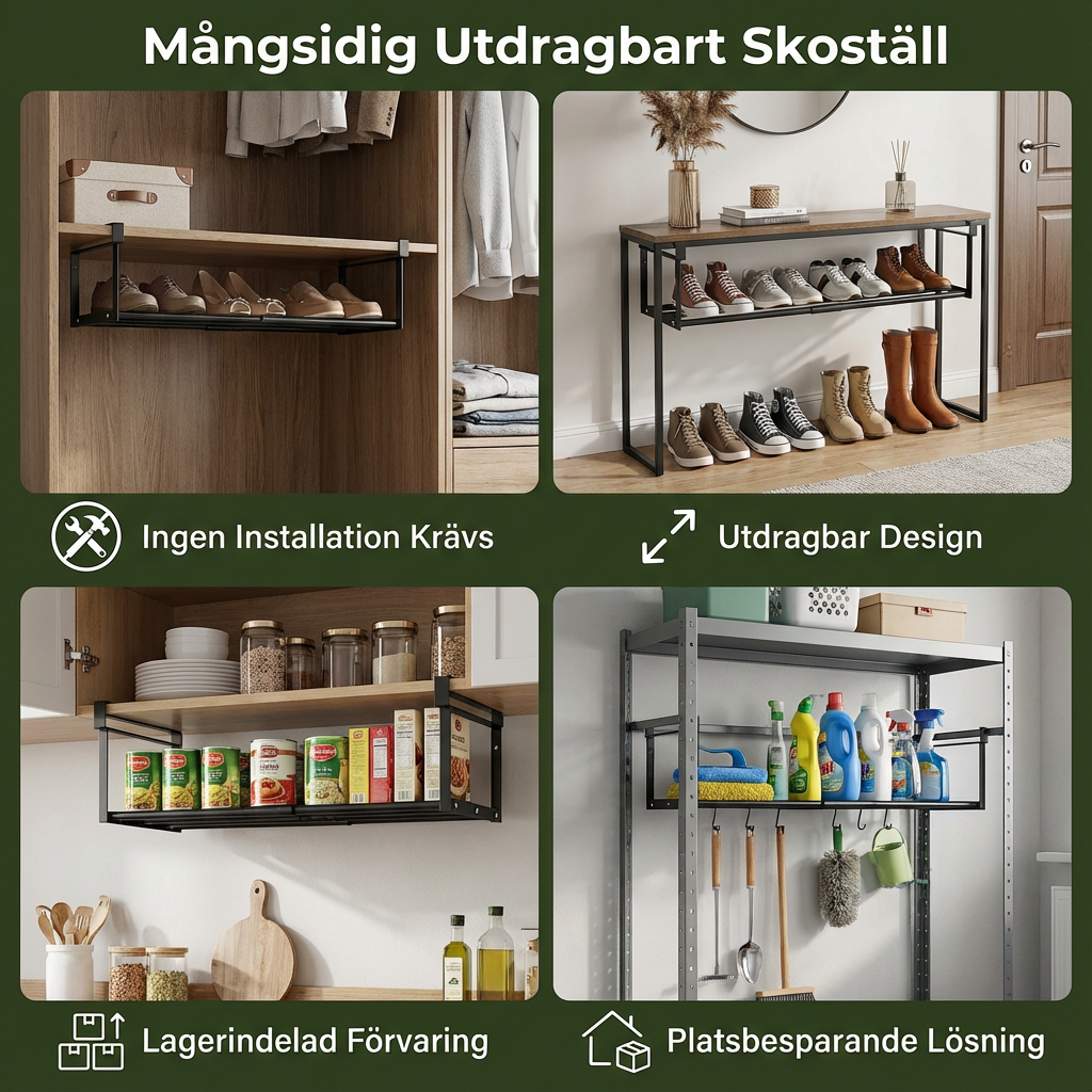 Praktisk Hyllförlängning