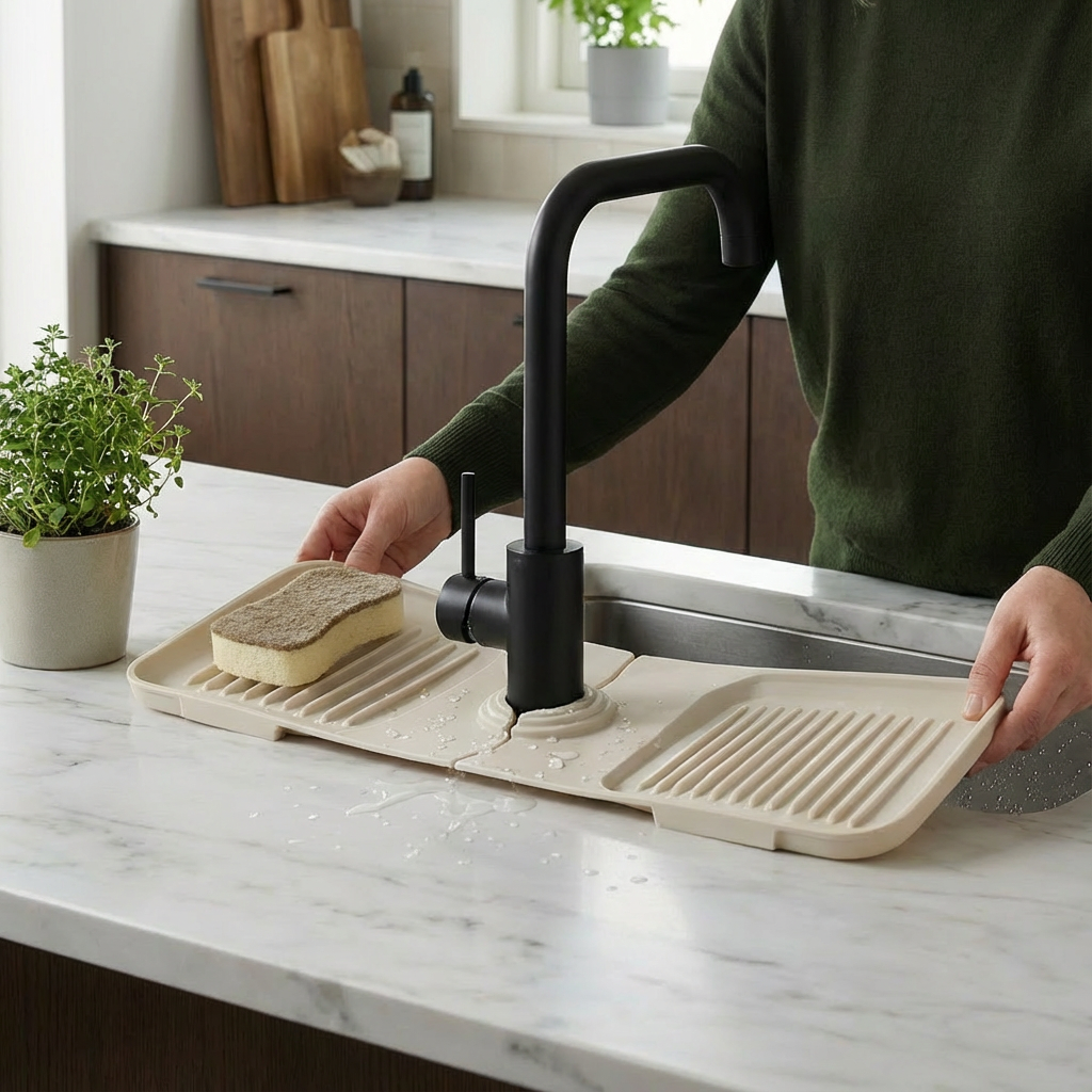 Silikon Stänkskydd Dräneringsmatta