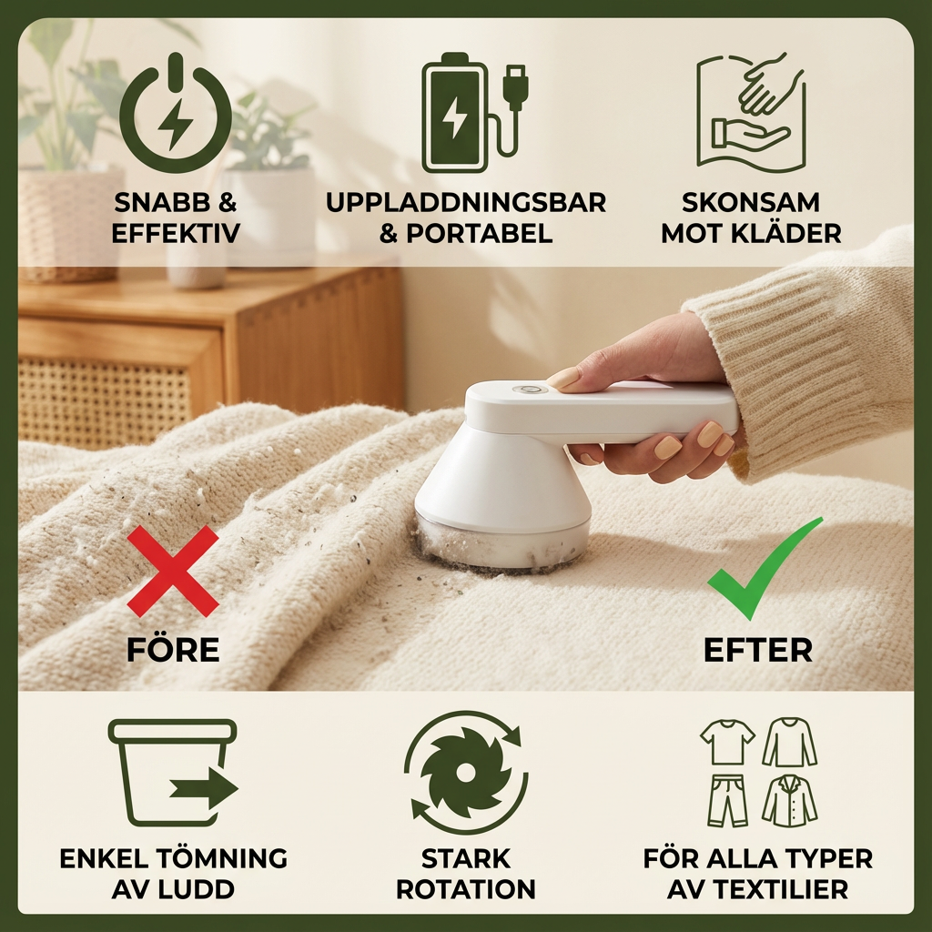 Elektrisk Luddborttagare