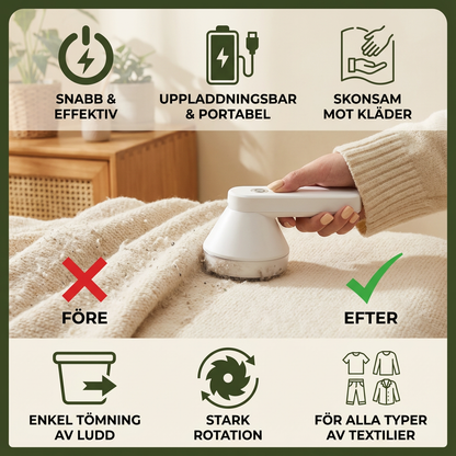 Elektrisk Luddborttagare