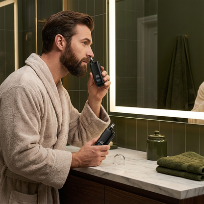 Praktisk Näs- och Öronhårstrimmer för Resan