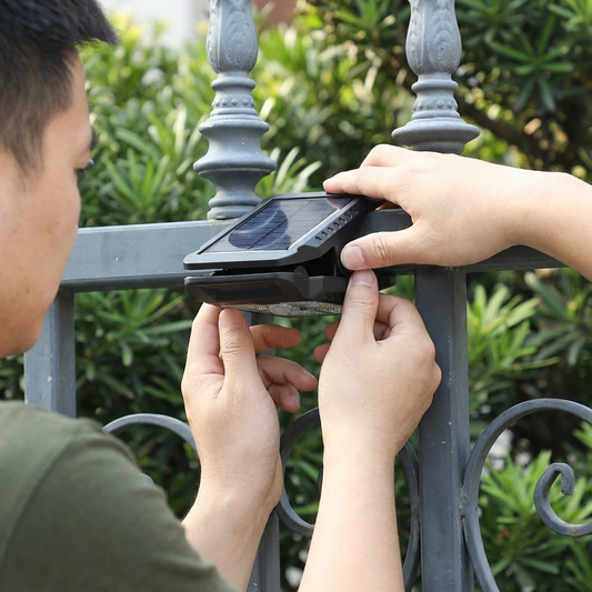 Praktisk Klipp-Solarlampa Med Rörelsesensor