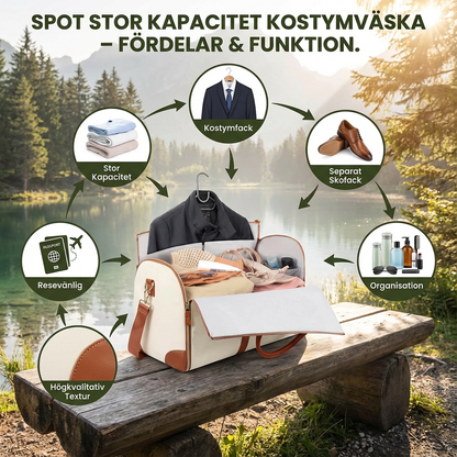 Resväska med Extra Mycket Utrymme