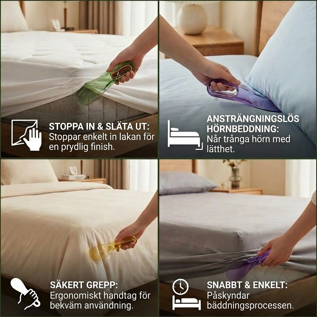 Praktisk Hjälp För Att Byta Sängkläder