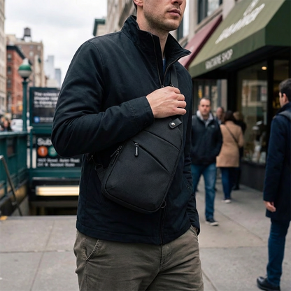 Stöldskydd Designer Axelväska