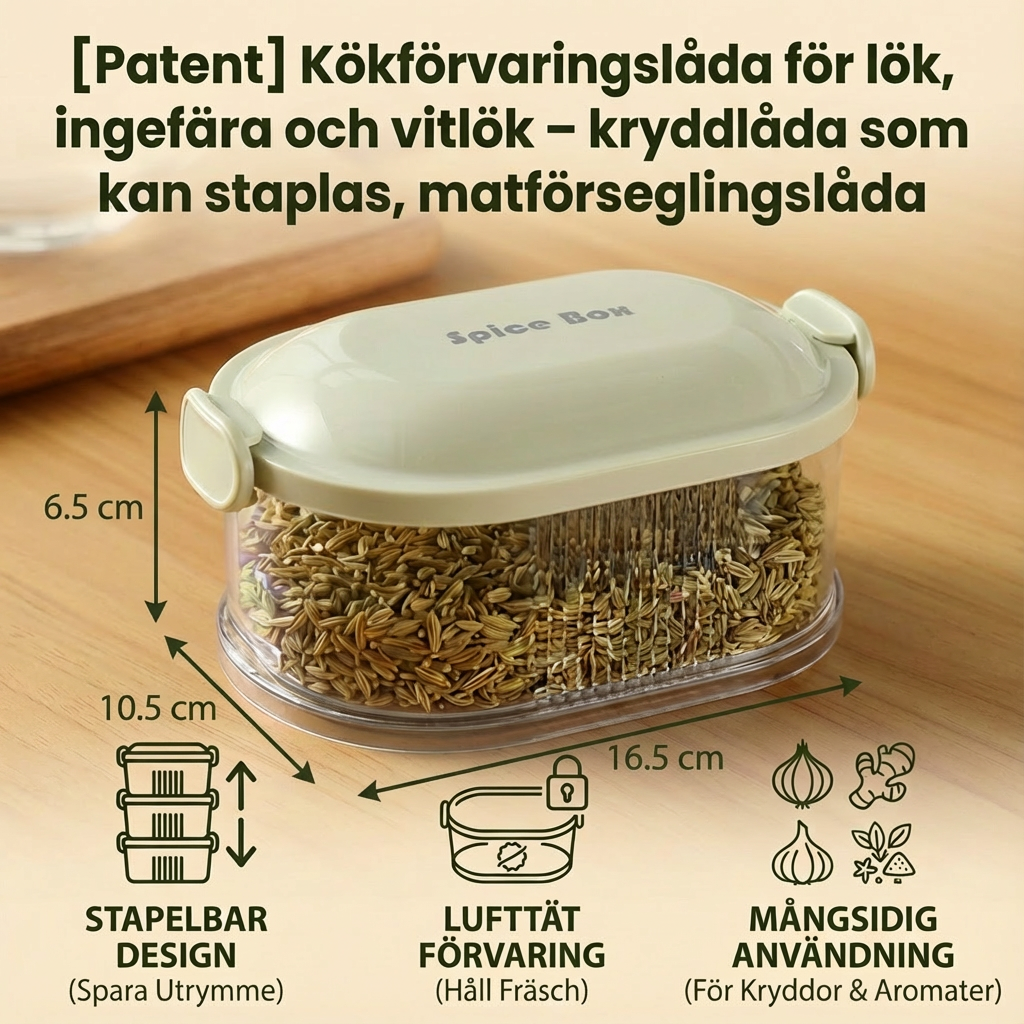 Praktiska Kryddburkar