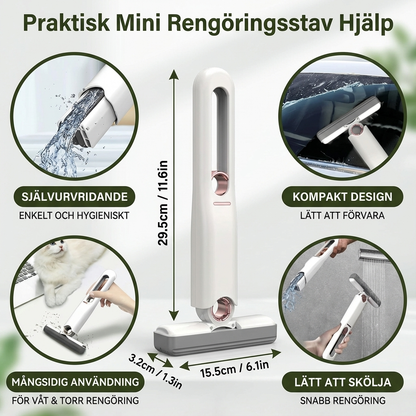 Praktisk Mini Rengöringsstav Hjälp