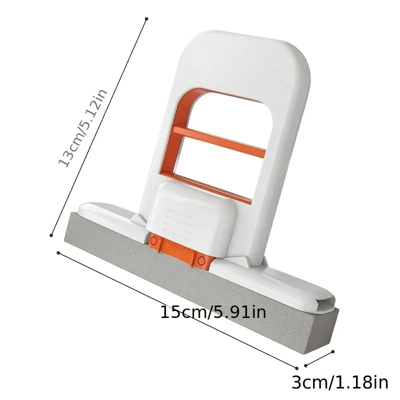 Handfri Mini-Svampmopp – Sugsnabb Allrengöringsmopp för Kök, Badrum & Bil