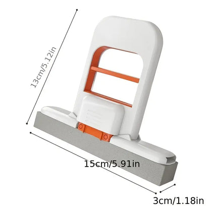 Handfri Mini-Svampmopp – Sugsnabb Allrengöringsmopp för Kök, Badrum & Bil