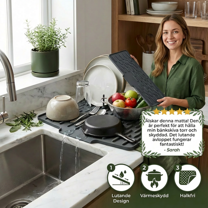 Avfasad Silikondaggmatta – Värmetålig Och Halkfri