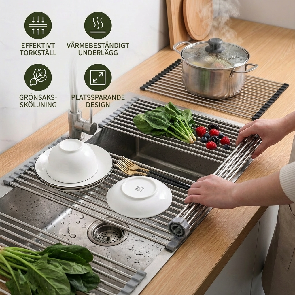 Utrullbart Torkställ