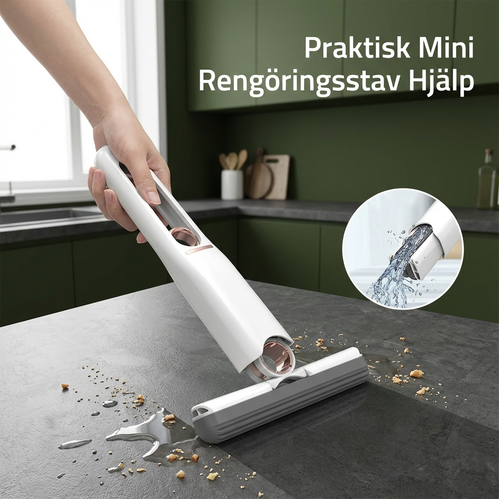 Praktisk Mini Rengöringsstav Hjälp