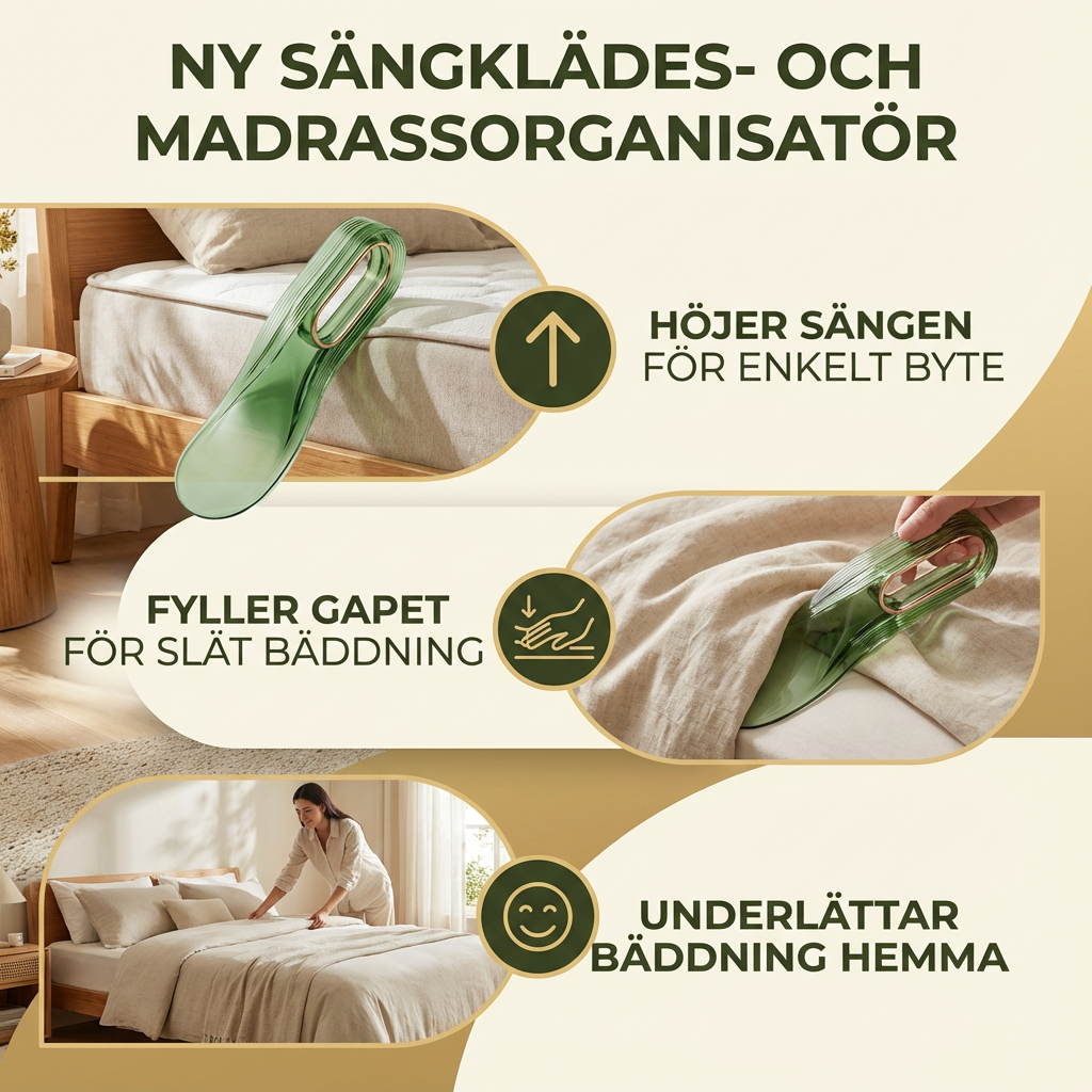 Praktisk Hjälp För Att Byta Sängkläder