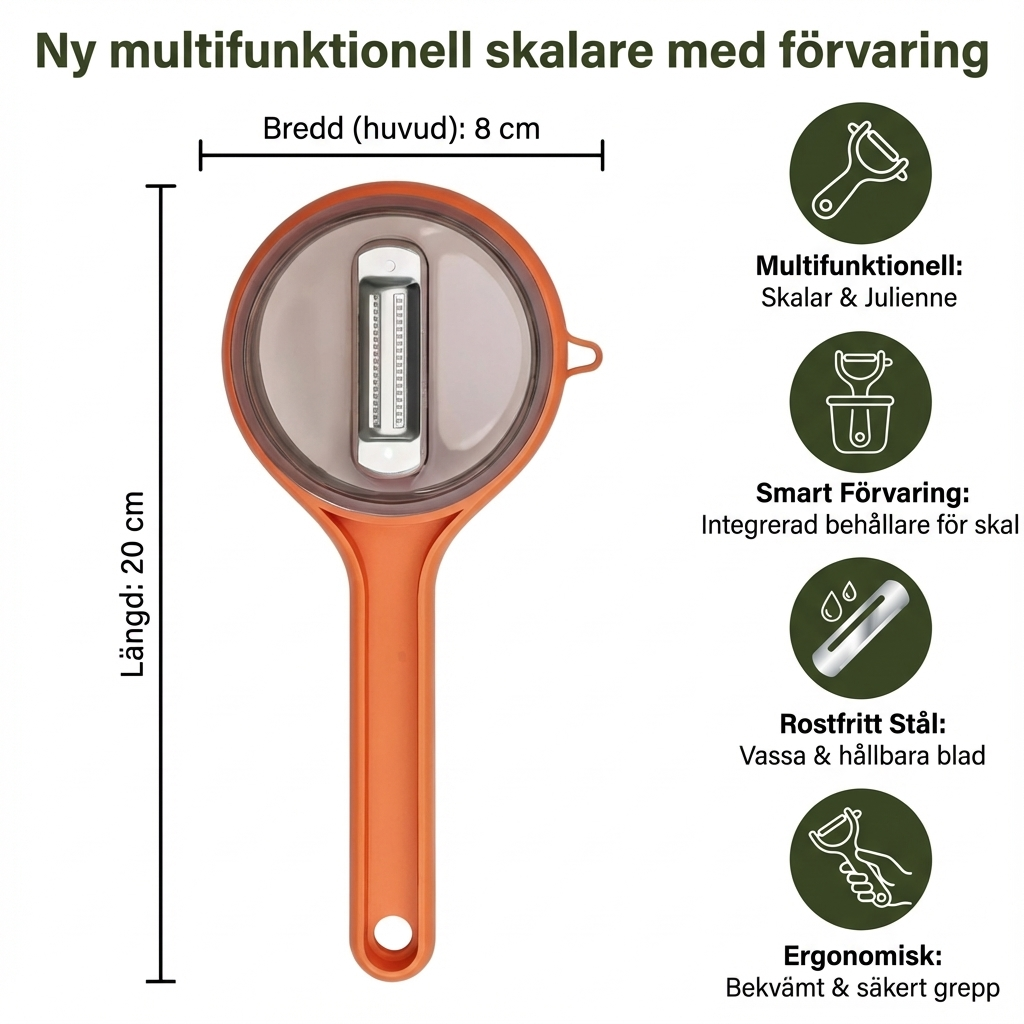 Praktisk Grönsaksskalare