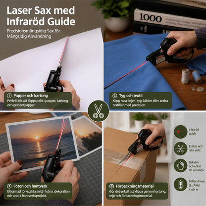 Laser Sax med Infraröd Guide – Precisionsmångsidig Sax för Mångsidig Användning