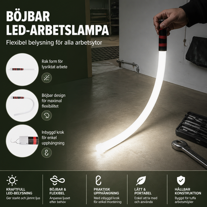 Böjbar LED-Arbetslampa