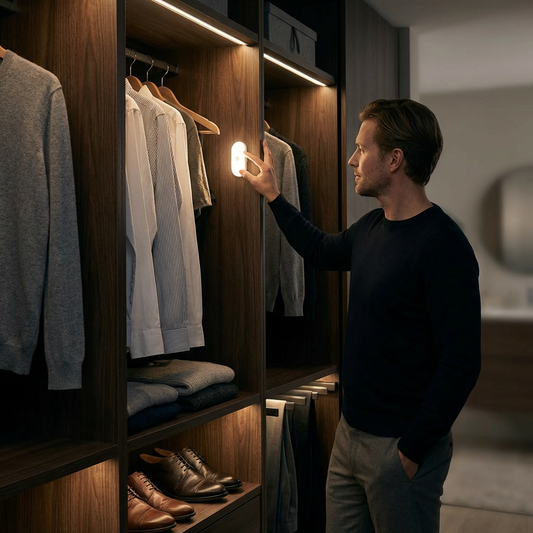 Smart LED-nattlampa med rörelsesensor – Mini, Trådlös och Energisparande