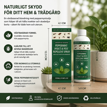 MOONSPRY Peppermint Insect Repellent Spray - Indoor & Outdoor Home Bedroom Garden Pest Repellent Spray