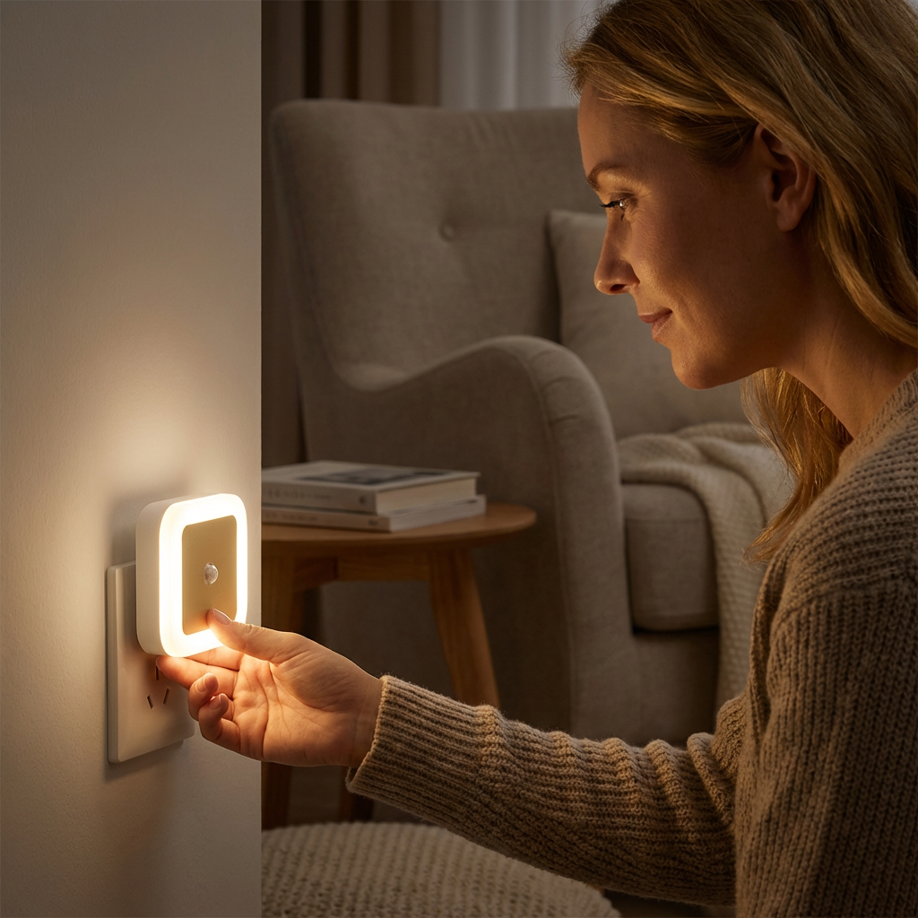 LED-nattljusset med sensor – kompakt och energieffektivt