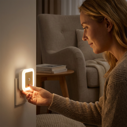 LED-nattljusset med sensor – kompakt och energieffektivt