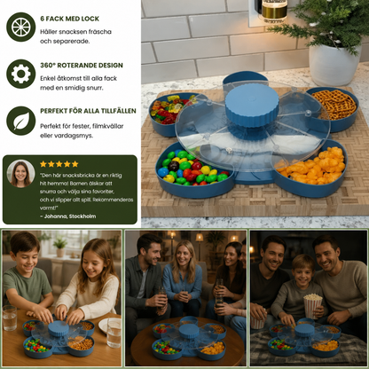Roterande Snackbricka