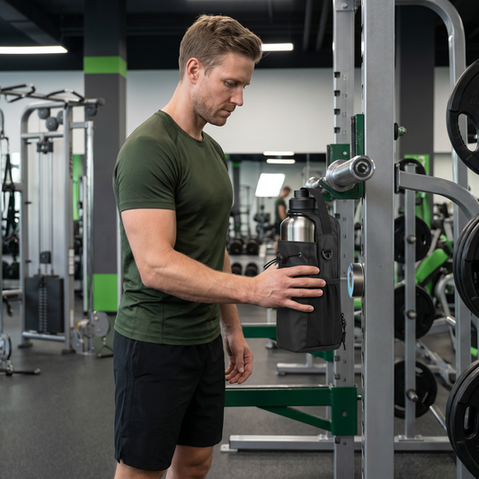 Magnetisk Vattenflaskhållarväska Med Starkt Grepp För Gym Och Aktiv Användning