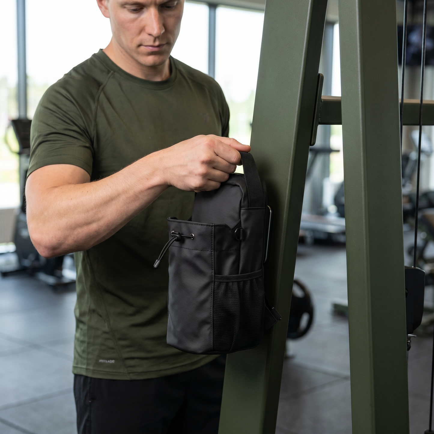 Magnetisk Vattenflaskhållarväska Med Starkt Grepp För Gym Och Aktiv Användning