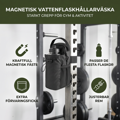 Magnetisk Vattenflaskhållarväska Med Starkt Grepp För Gym Och Aktiv Användning