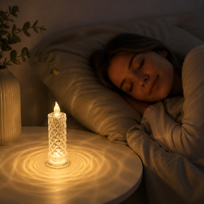 Flameless LED-ljuslampa – Mysig och dekorativ bordslampa