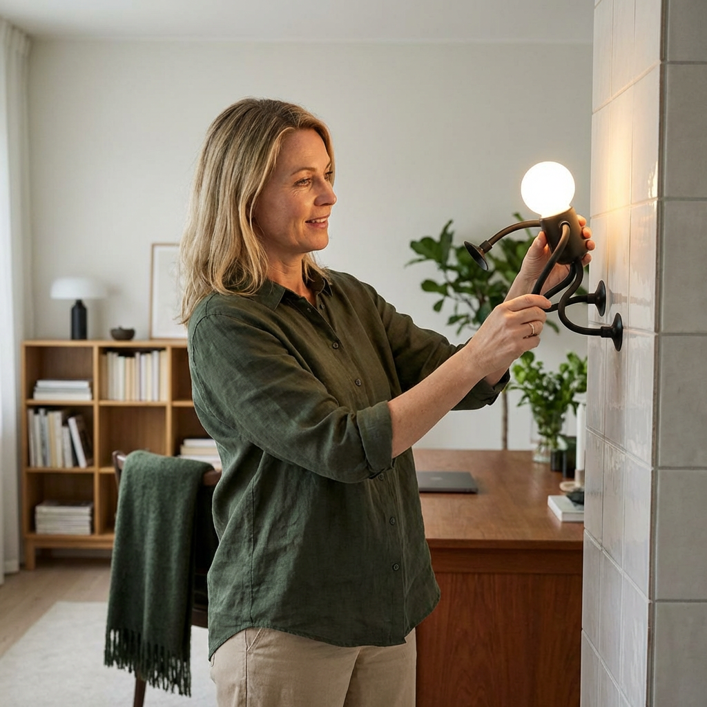 LED-lampa med sugpropp – utbytbart och lekfullt designkoncept för dekoration