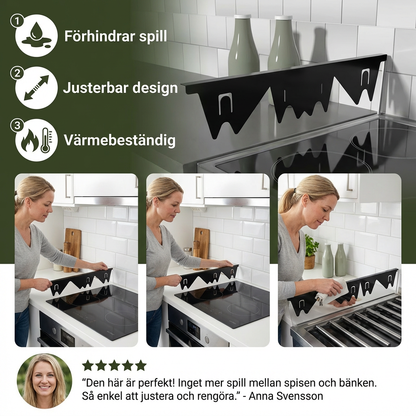 Expanderbart Spisskydd För Springor – Justerbart Skydd För Köksbänkar