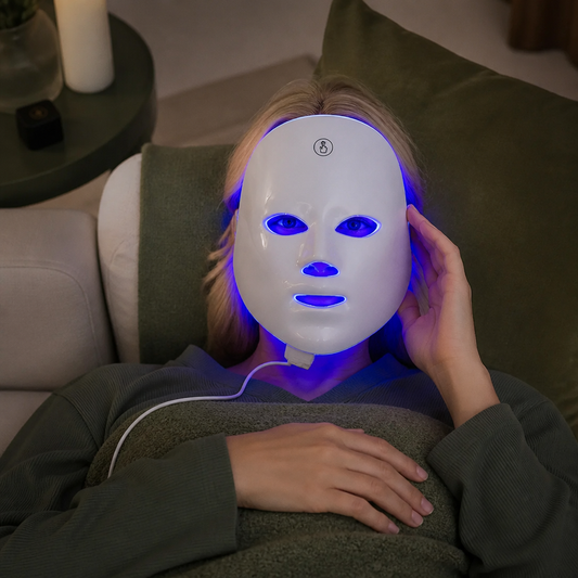LED Ansiktsmask – Professionell Ljusterapi för Hudföryngring Hemma
