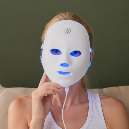 LED Ansiktsmask – Professionell Ljusterapi för Hudföryngring Hemma
