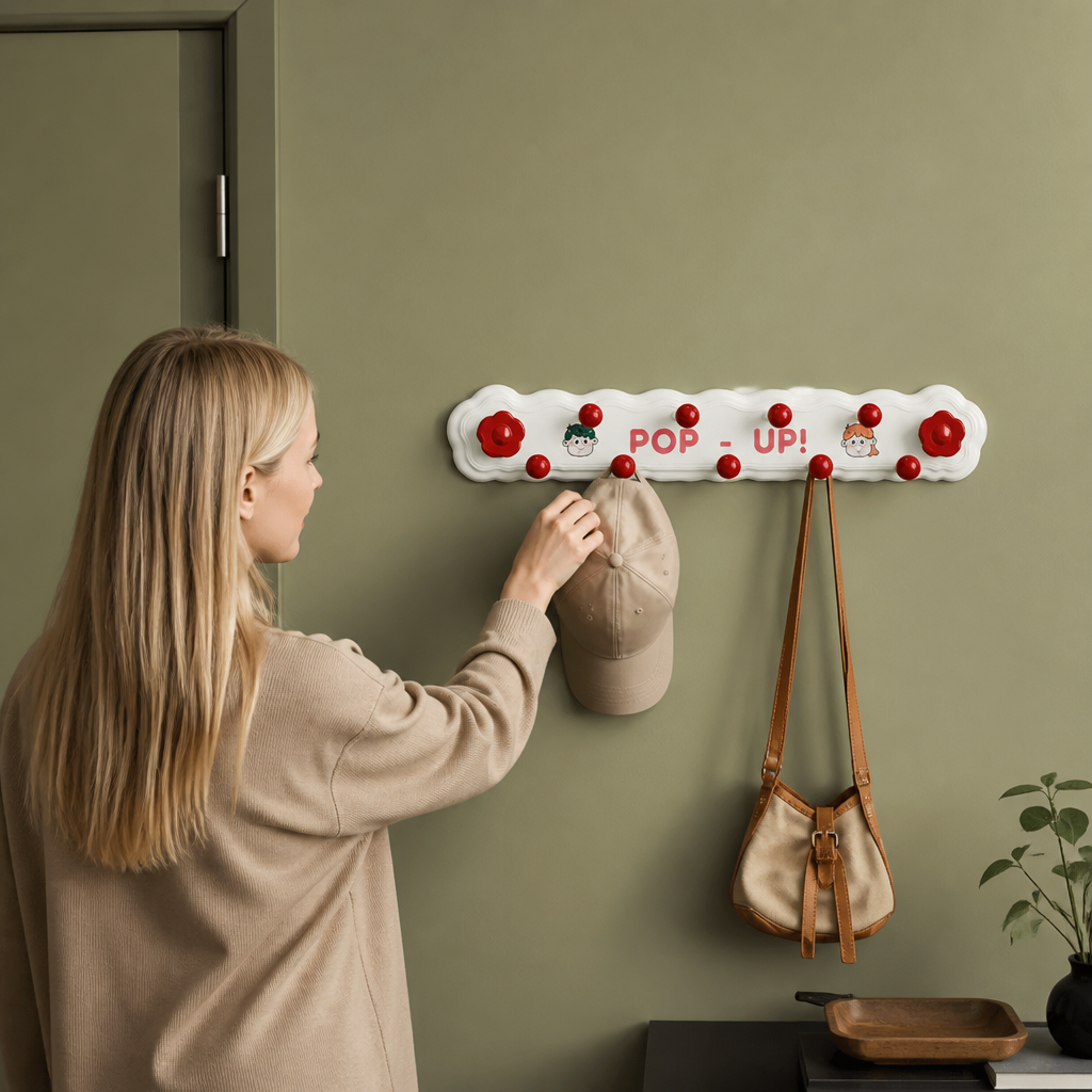 Kraftig Skena med Sugkoppskrokar