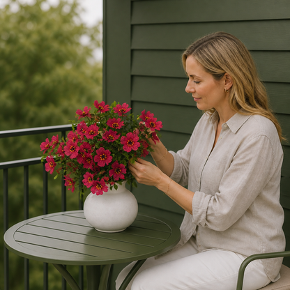 UV-Beständigt Konstgjort Höstblomsbukettset