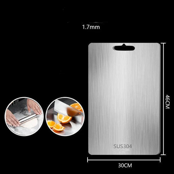 TitanPro – Högkvalitativ Skärbräda av Tyskt Rostfritt Stål