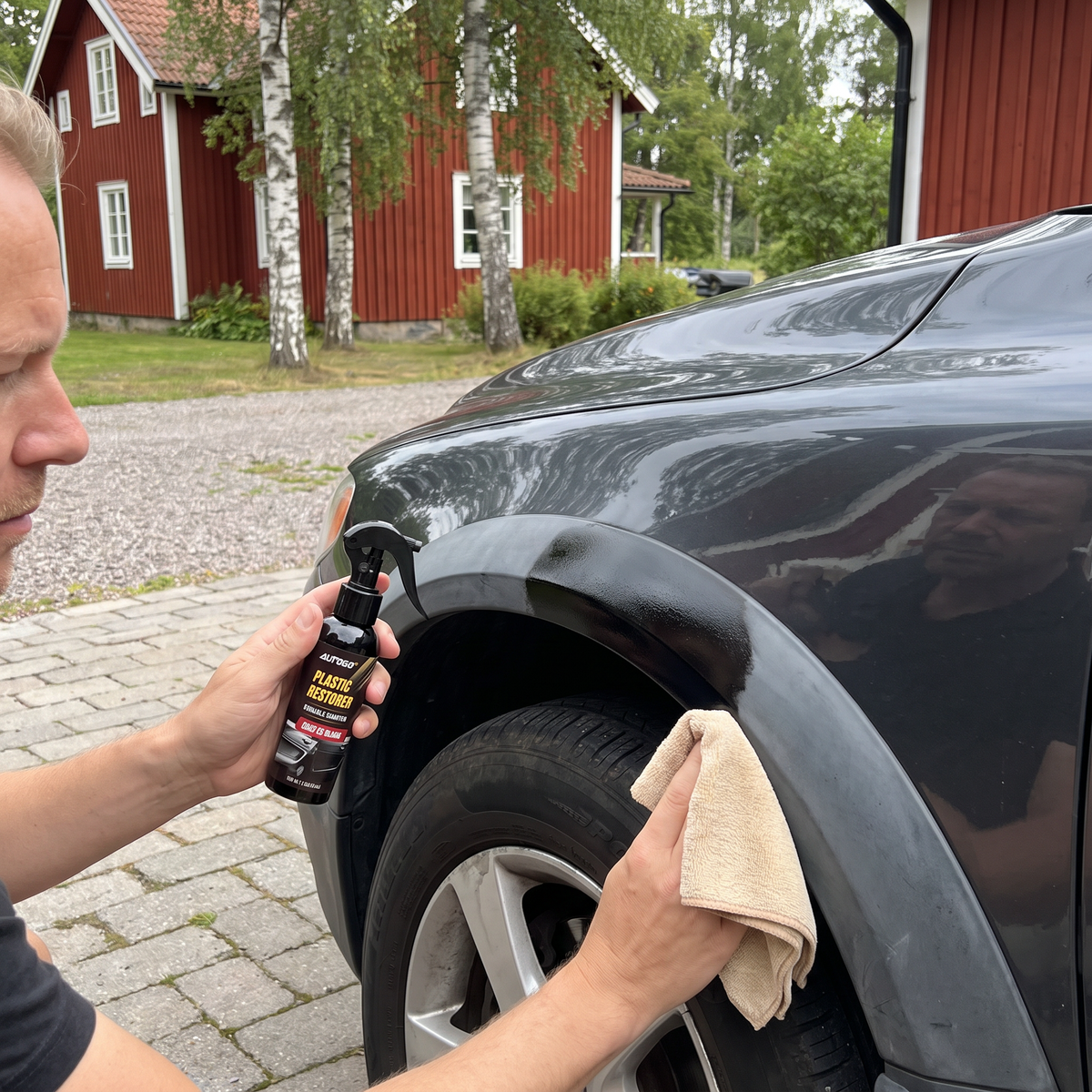 Bilplast- & Listförnyare med UV-Skydd