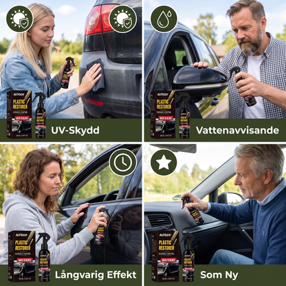Bilplast- & Listförnyare med UV-Skydd