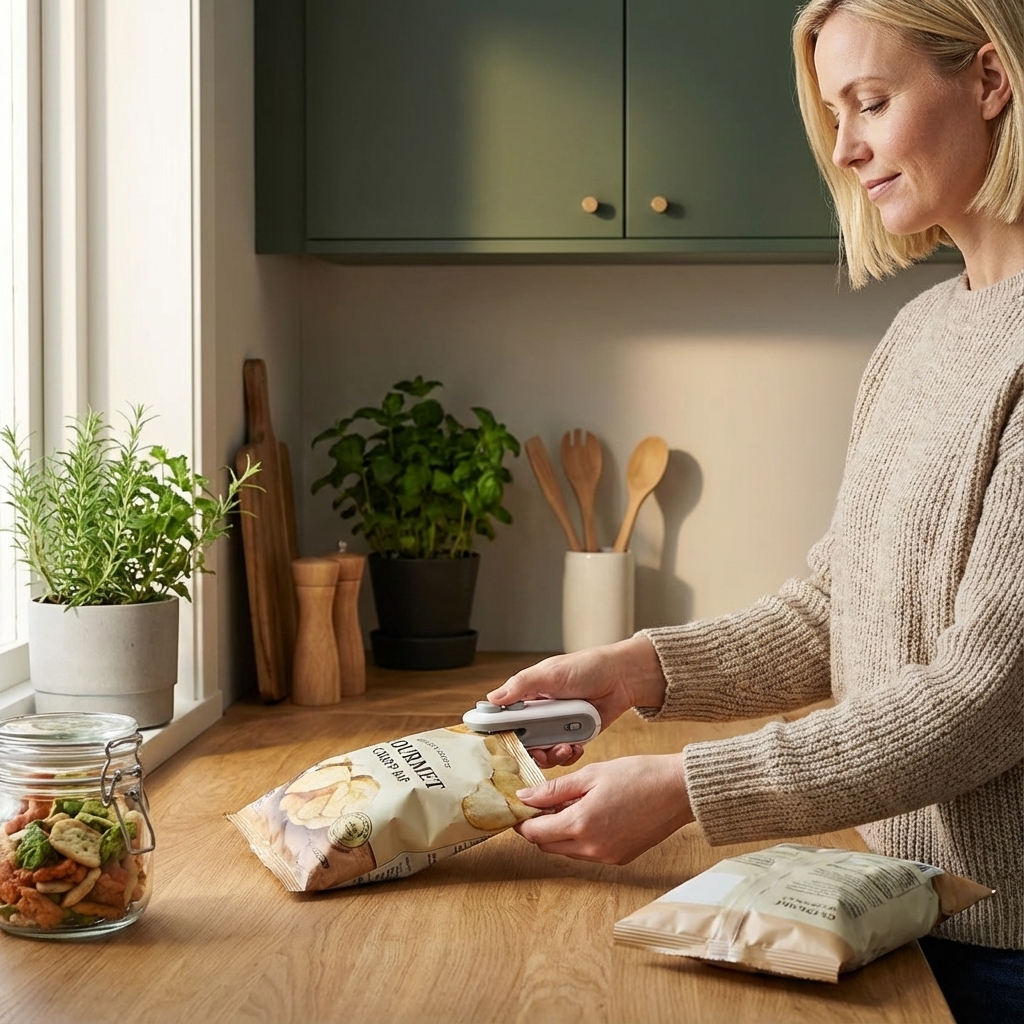 2-i-1 Mini Förseglingsapparat