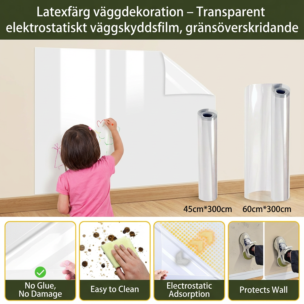 Elektrostatiska Väggdekaler