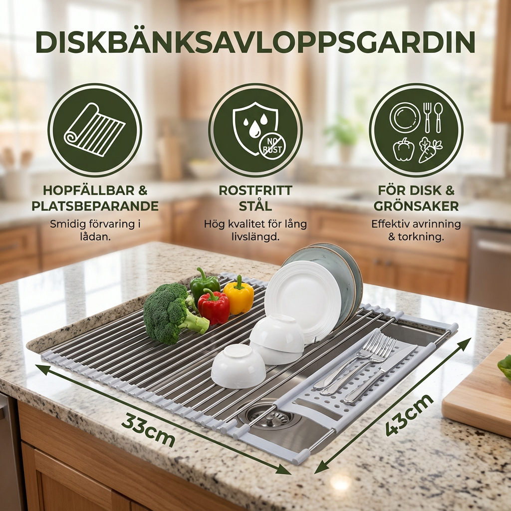 Utrullbart Torkställ