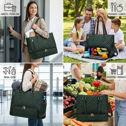 Allt-i-ett Damväska med Integrerat Kylfack