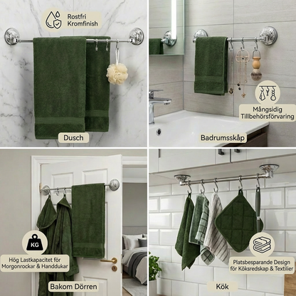 Praktiskt Väggfäste – Utan Borrning